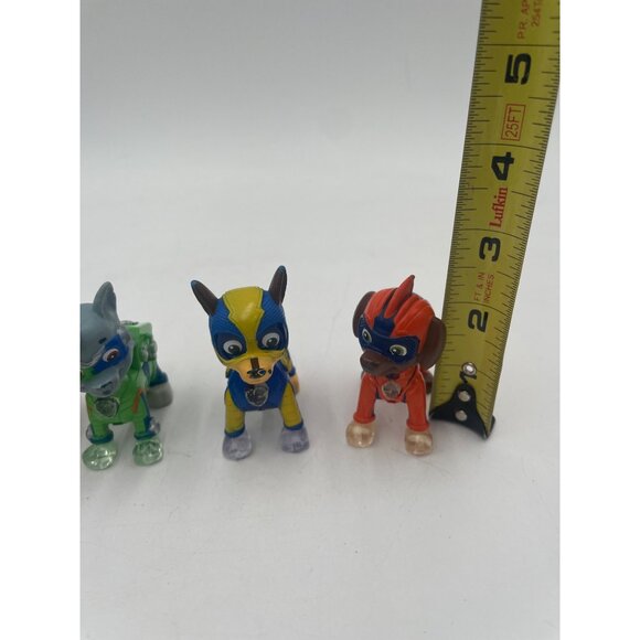 Paw Patrol Light Up Superhero Pups Figures Rocky & Marshall - Picture 16 of 16